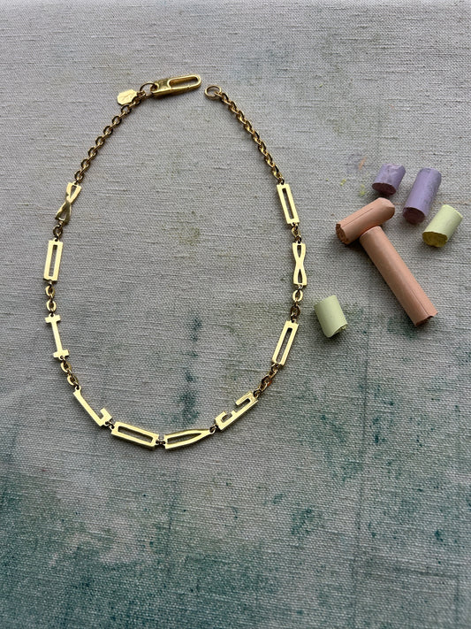 XO I Love You XO Necklace from the Ida Lee collection by Alison Scherr
